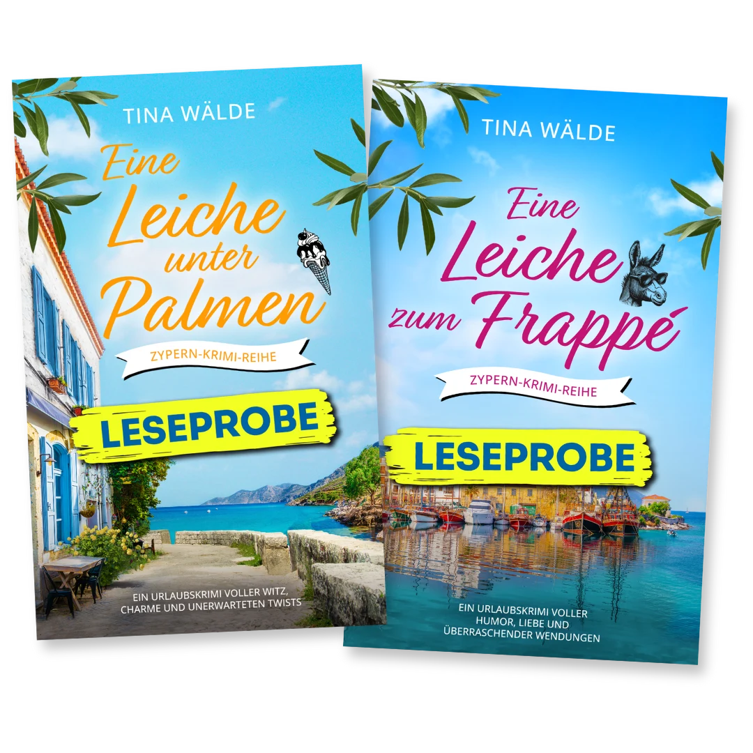 Leseprobe - Eine Leiche unter Palmen & Eine Leiche zum Frappé - Zypern Krimis